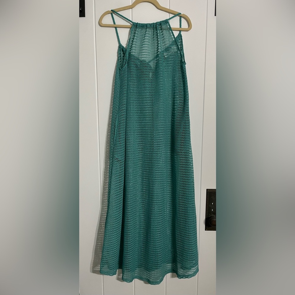 Haute Hippie Teal Swim Coverup